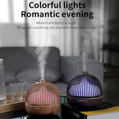 Aromatherapy Bird Cage Humidifier with Colorful Night Light and Ultrasonic Technology