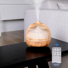 Aromatherapy Bird Cage Humidifier with Colorful Night Light and Ultrasonic Technology