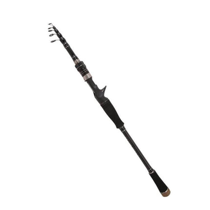 Carbon Telescopic Fishing Rod For River And Lake Fishing - lightweight carbon travel rod with extendable sections for river, lake and coastal use