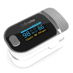 JZ-134R Smart Finger Clip Pulse Oximeter with Bright OLED Display