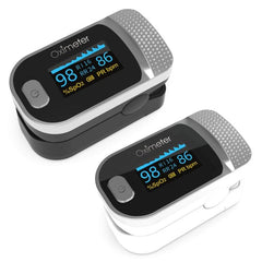 JZ-134R Smart Finger Clip Pulse Oximeter with Bright OLED Display