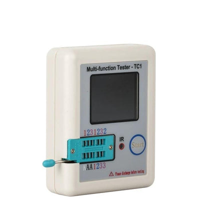 Handheld Electronic Component Tester for Diodes and Transistors - compact multifunction tester for hobbyists and technicians