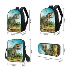 Dino Adventure Kids' Backpack for School and Play