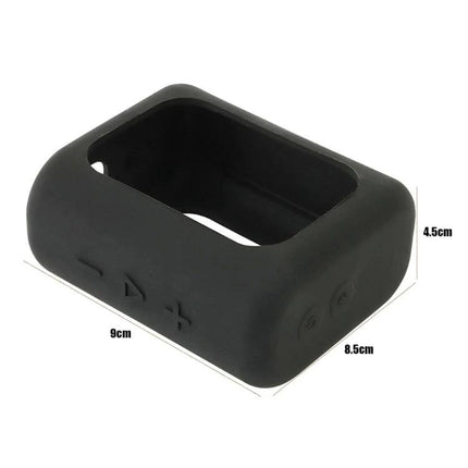 JBL Silicone Cover For Portable Speaker Travel Protection black silicone case with button cutouts and charging hole