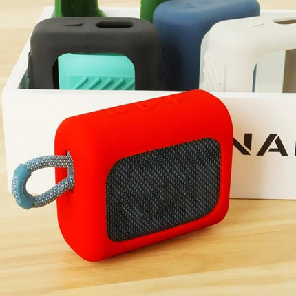JBL Silicone Cover For Portable Speaker Travel Protection red soft silicone case for JBL GO3 with charging port access