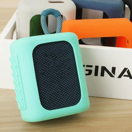 JBL Silicone Cover For Portable Speaker Travel Protection in mint silicone protecting speaker with charging access