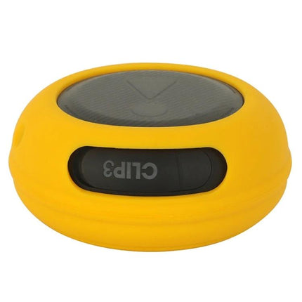 Silicone Cover Protects JBL Clip 3 for Daily Travel and Home Use - yellow silicone case for JBL Clip 3 speaker, protects against scratches and dust