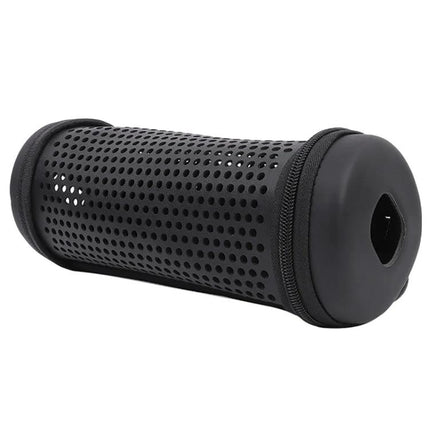Protective Bluetooth Speaker Case With Handle For Travel, compact EVA foam PU leather case with acoustic window