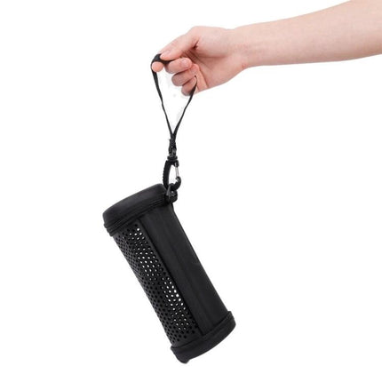 Protective Bluetooth Speaker Case With Handle For Travel, compact EVA PU leather shell with acoustic window, hand-held