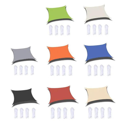 Outdoor Garden Sunshade Sail 5m x 6m For Patio Use | Syndmart