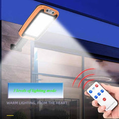 Smart Solar Motion-Sensing Waterproof Wall Light for Outdoor Spaces