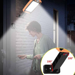 Luz solar de pared impermeable para exteriores, luz de jardín con inducción del cuerpo humano, iluminación de vallas, luz de calle