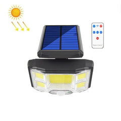 Solar-Powered Motion Sensor Wall Light for Outdoor Spaces - TG-TY085 with Remote Control