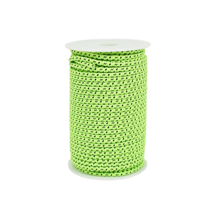 Luminous 4mm x 50m Outdoor Tent Lashing Rope for Camping and Rescue