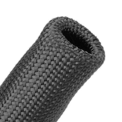 Set of 8 High-Temperature Spark Plug Protective Covers black braided double-layer heat sleeve for engine bay and exhaust protection