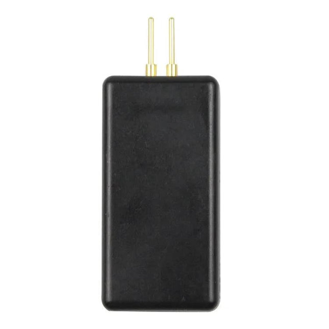 Essential Tool for Routine Car Airbag Safety Checks compact SRS test plug with two gold pins for quick resistance diagnostics