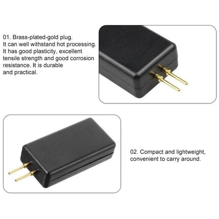 Essential Tool for Routine Car Airbag Safety Checks - compact SRS diagnostic plug with brass-plated gold pins for quick airbag resistance checks