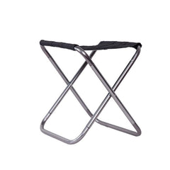 Silla de camping plegable compacta con aleación de aluminio 7075, ideal para pesca y barbacoa