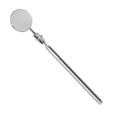 Versatile Mirror for Routine Vehicle Maintenance Checks - telescoping inspection mirror 16.6–55 cm, 30mm round head for viewing tight engine and undercarriage areas