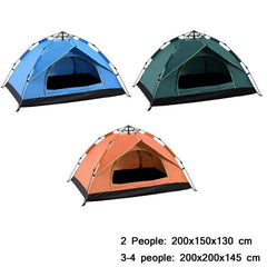 Automatic Spring Multi-Person Camping Tent for Outdoor Beach Adventures