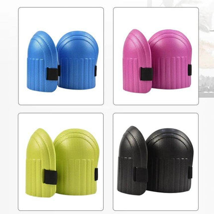 Labor Protection Knee Protector for Construction Work EVA foam thickened water resistant knee pads in blue pink green and black