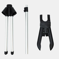 Versatile 1.6m Telescopic 3-in-1 Ironing Bracket Hanger for Effortless Garment Care