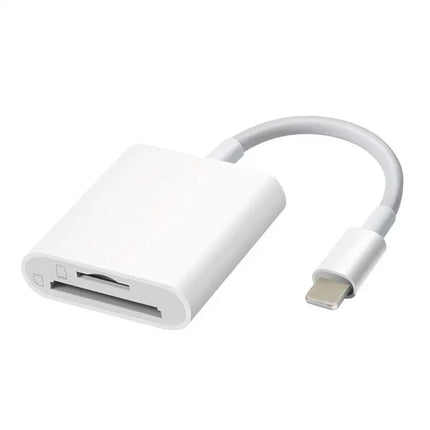 SD and TF Card Reader Adapter for iPhone iPad Photo Transfers