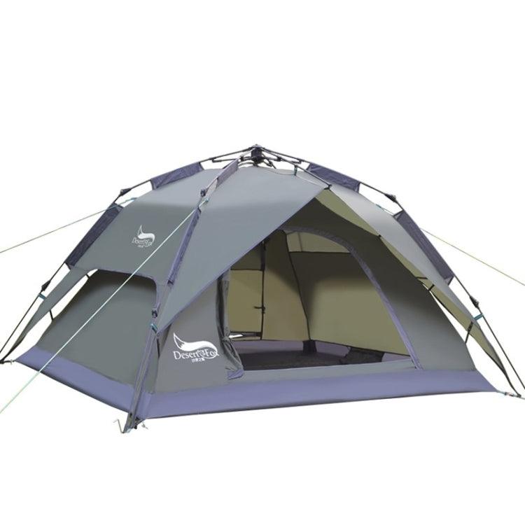 Automatic Easy-Setup Beach and Camping Tent for 3-4 People by Desert&Fox