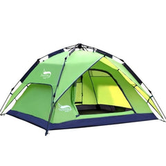 Automatic Easy-Setup Beach and Camping Tent for 3-4 People by Desert&Fox