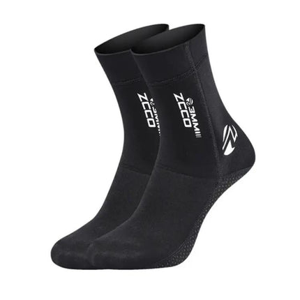 ZCCO 3mm Neoprene Diving Socks Anti-Slip Ankle Socks