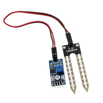 Soil Moisture Hygrometer Sensor for Garden Plant Monitoring — probe and LM393 module for indoor and outdoor plant moisture checks