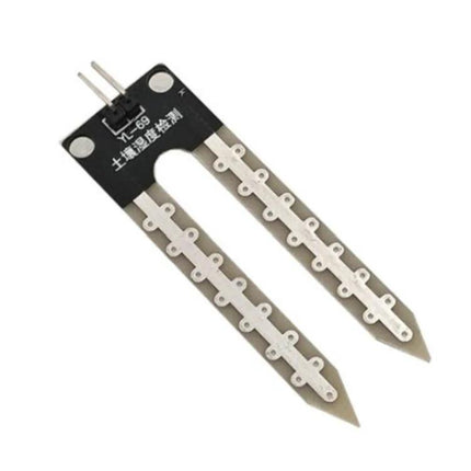 Soil Moisture Hygrometer Sensor for Garden Plant Monitoring - dual-prong probe with LM393 chip for accurate soil humidity readings