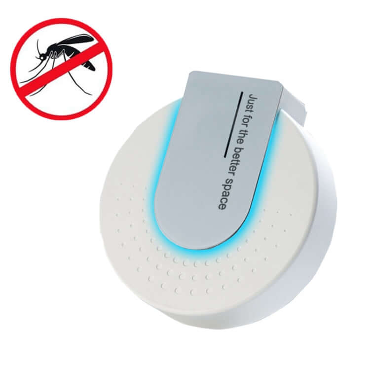 Qy024 Ultrasonic Pest Repeller with LED Light - Compact Insect and Rodent Defense, US Plug