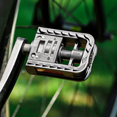 West Biking YP0802082 Foldable Bicycle Pedals with Non-Slip Tread