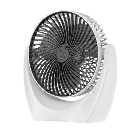 Mini Portable USB Desktop Fan for Home and Dormitory Use - compact white brushless motor desk fan for quiet study or work