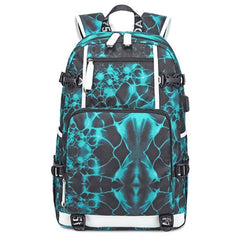 Spacious Waterproof Backpack with USB Charging for Students and Professionals