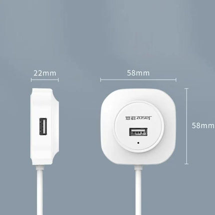 Jasoz 4-Port USB Hub for Connecting Multiple Devices