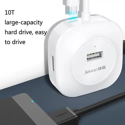 Jasoz 4-Port USB Hub for Connecting Multiple Devices