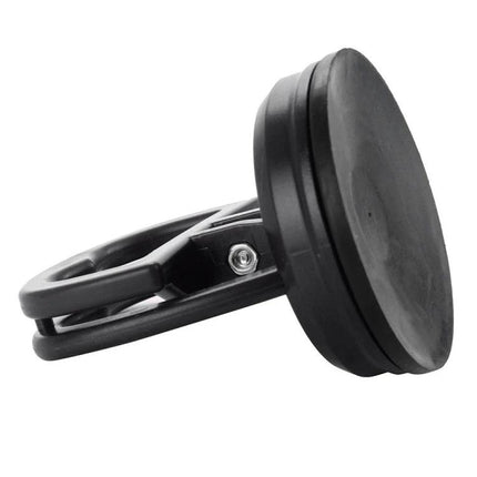 Compact Suction Cup for Home Car Dent Repairs in Daily Use – black rubber single-cup tool for lifting small dents, glass and screen disassembly
