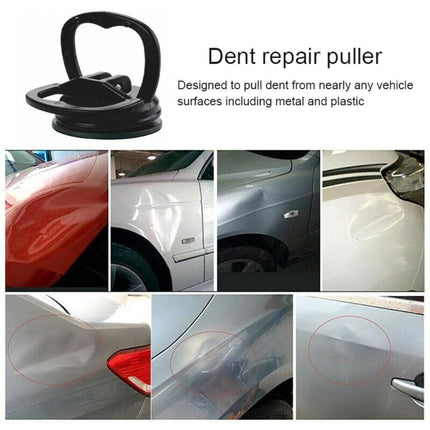 Compact Suction Cup for Home Car Dent Repairs in Daily Use - handheld dent repair puller lifting small dents on car panels and glass