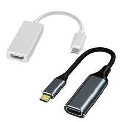 USB 3.1 Type-C to HDMI Adapter Cable for Computers, Phones, and Projectors