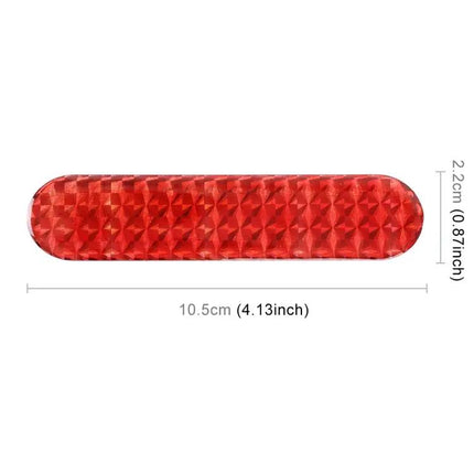 Car Reflective Safety Stickers in Red, Yellow, and Blue for Night Use | Syndmart