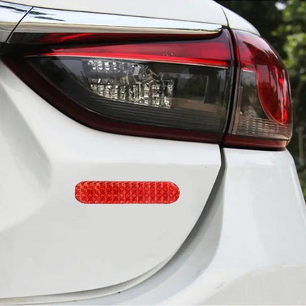 Car Reflective Safety Stickers in Red, Yellow, and Blue for Night Use | Syndmart