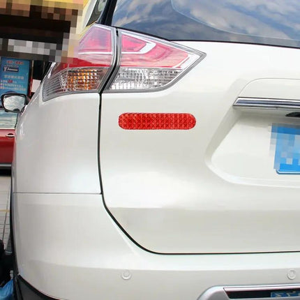 Car Reflective Safety Stickers in Red, Yellow, and Blue for Night Use | Syndmart