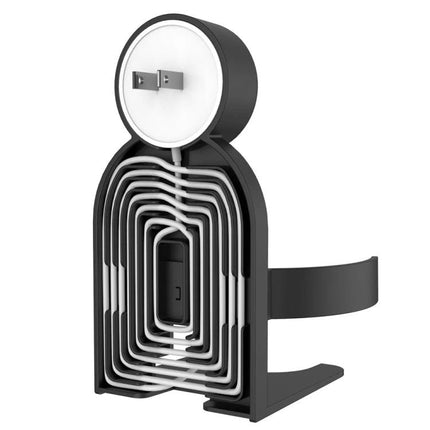 Google Nest Wifi Wall Mount Bracket For Neat Cable Storage black ABS wall mount organizing cables neatly