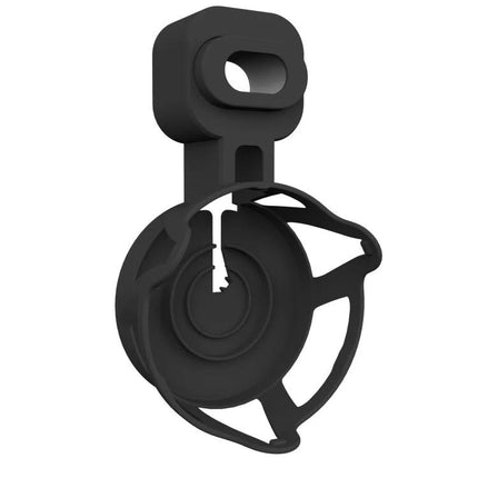Wall Mount For HomePod Mini With Cable Management Stand black adhesive no-drill holder for kitchen or office placement