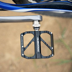 PROMEND Quick Release Aluminum Alloy Folding Pedals for Road Bikes - 1 Pair with Enhanced Durability and Performance