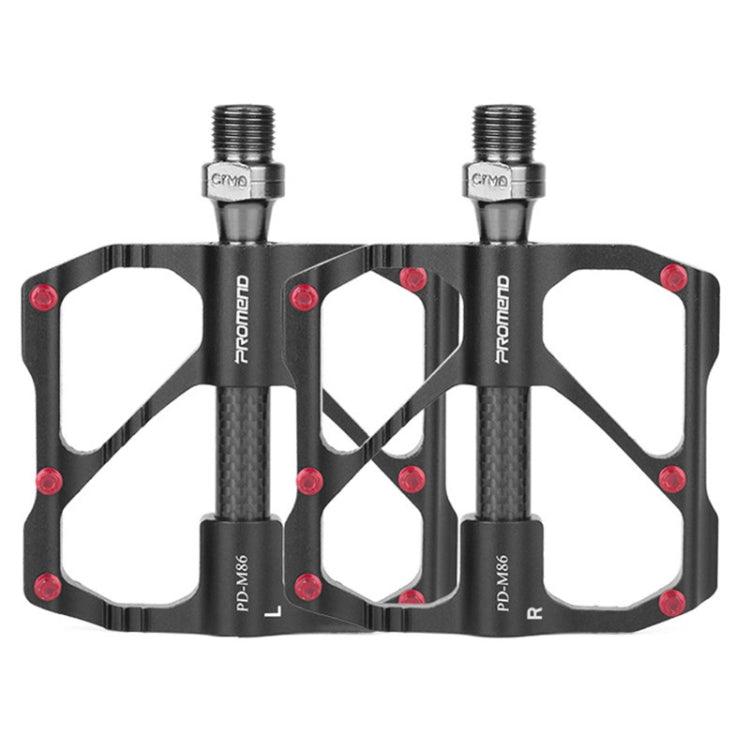 PROMEND Carbon Fiber Bearing Pedals for Road and Mountain Bikes - 1 Pair