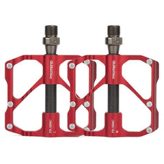 PROMEND Carbon Fiber Bearing Pedals for Road and Mountain Bikes - 1 Pair