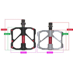 PROMEND Carbon Fiber Bearing Pedals for Road and Mountain Bikes - 1 Pair